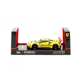 Tarmac 1:64 Ferrari 488 GTE #57 Huffaker/ Kimura/ Serra 24h of Le Mans 2023